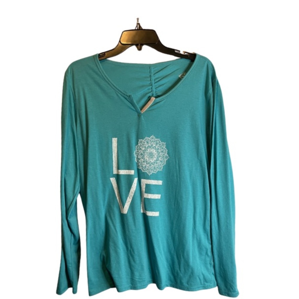 St John’s Bay XL active long sleeve T-shirt material